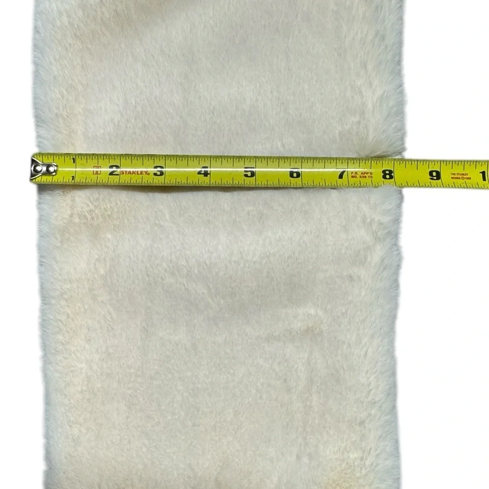 Apparis Bambi Faux Fur‎ Scarf Wrap Cream One Size NWT Vegan Super Soft Winter